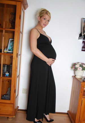 Busty amateur solo girl pull thong underwear over ass while voyeur watches